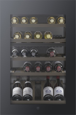 Встраиваемый винный шкаф V-ZUG WineCooler V4000 90 WC4T-51102 R черн.стекло